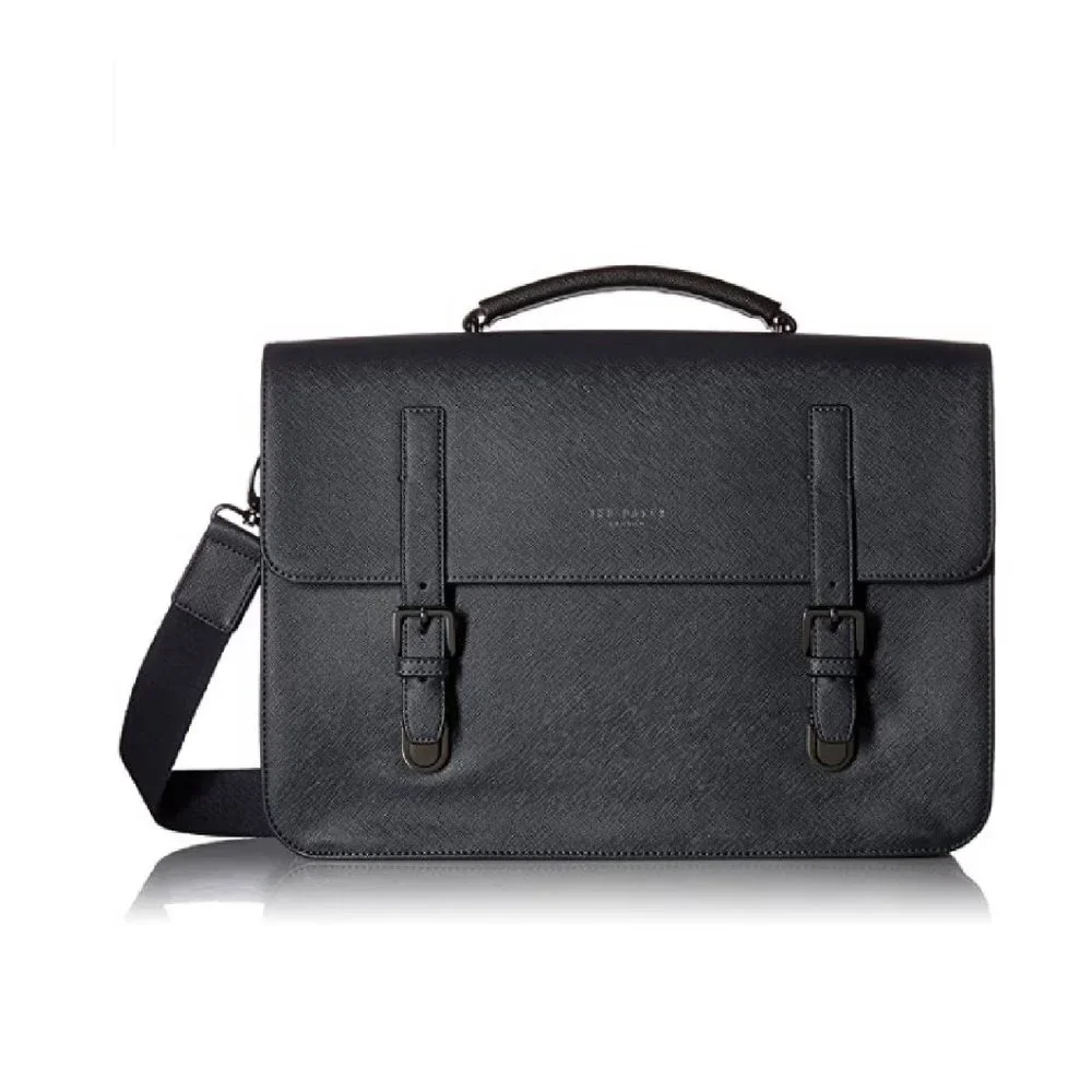 Ted Baker Lansky Cross Grain Satchel Briefcase